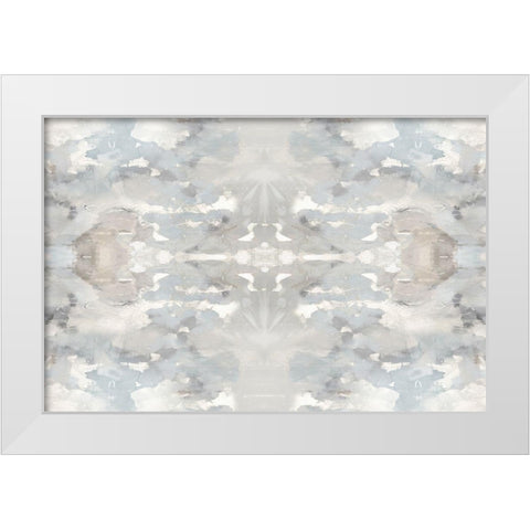 Harmony Gray I White Modern Wood Framed Art Print by Blake, Madeline