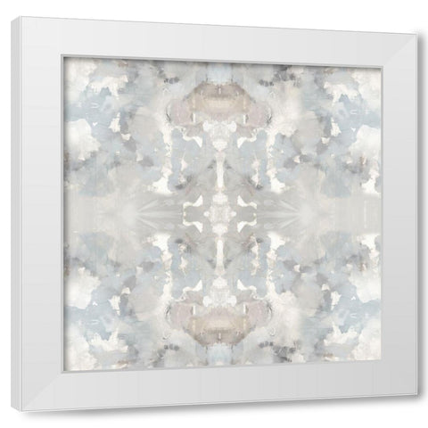 Harmony Gray II White Modern Wood Framed Art Print by Blake, Madeline