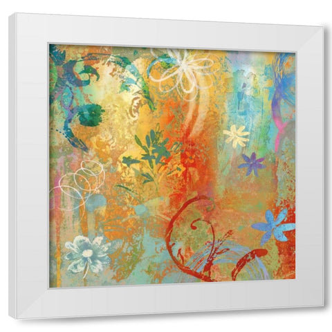 New Utopia I White Modern Wood Framed Art Print by Dunn, Emily