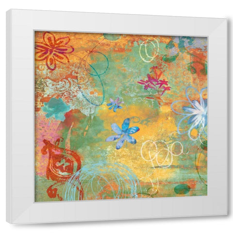 New Utopia II White Modern Wood Framed Art Print by Dunn, Emily