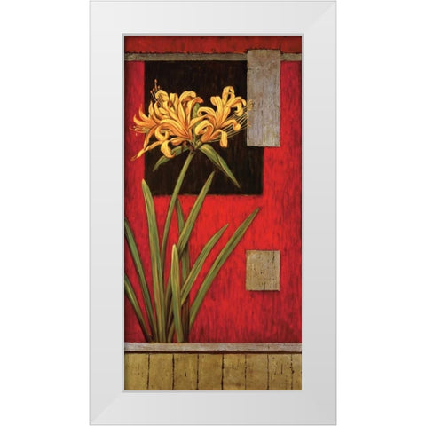 In the Moment I White Modern Wood Framed Art Print by Lange, Erin
