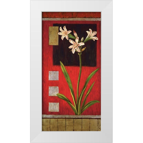 In the Moment II White Modern Wood Framed Art Print by Lange, Erin