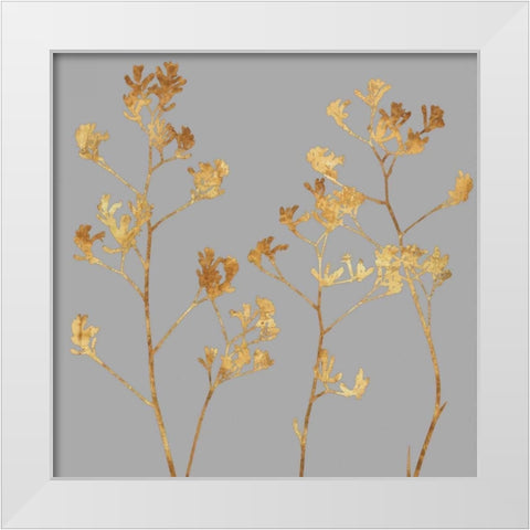 Gold at Dusk II White Modern Wood Framed Art Print by Lange, Erin