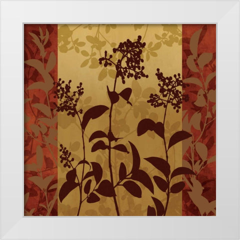 Habitat I White Modern Wood Framed Art Print by Lange, Erin