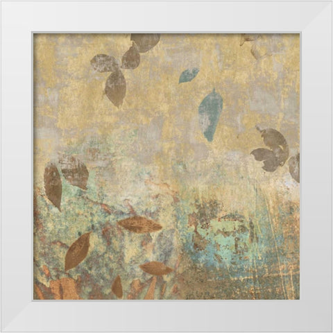 Natures Rhythm II White Modern Wood Framed Art Print by Lange, Erin