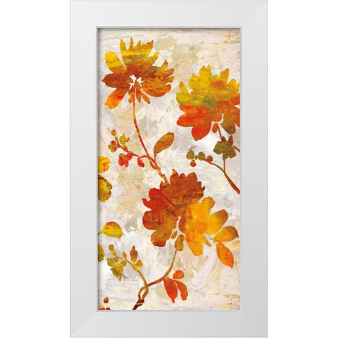 Joyful II White Modern Wood Framed Art Print by Lange, Erin