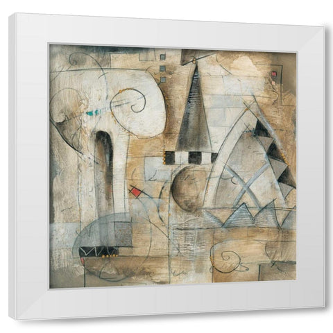 Classica I White Modern Wood Framed Art Print by Floyd, Colin