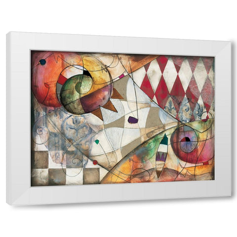 Premiere I White Modern Wood Framed Art Print by Waugh, Eric