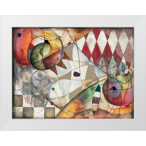 Premiere I White Modern Wood Framed Art Print by Waugh, Eric