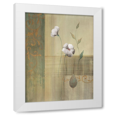 Collection decorative II White Modern Wood Framed Art Print by Boulez, Genevieve