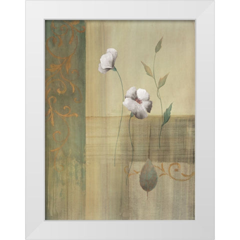 Collection decorative II White Modern Wood Framed Art Print by Boulez, Genevieve