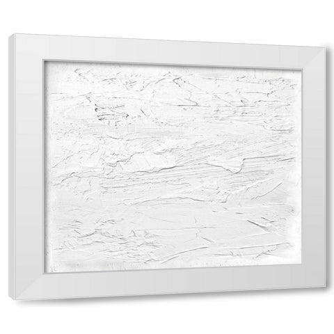 Textured on White II White Modern Wood Framed Art Print by Gordon, Sofia