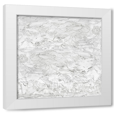 White on White I White Modern Wood Framed Art Print by Gordon, Sofia
