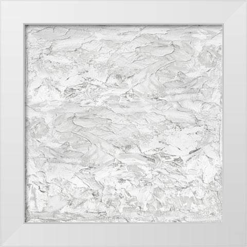 White on White I White Modern Wood Framed Art Print by Gordon, Sofia