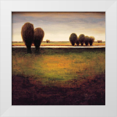 Big Sky I White Modern Wood Framed Art Print by Williams, Gregory