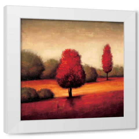 Fulfillment I White Modern Wood Framed Art Print by Williams, Gregory