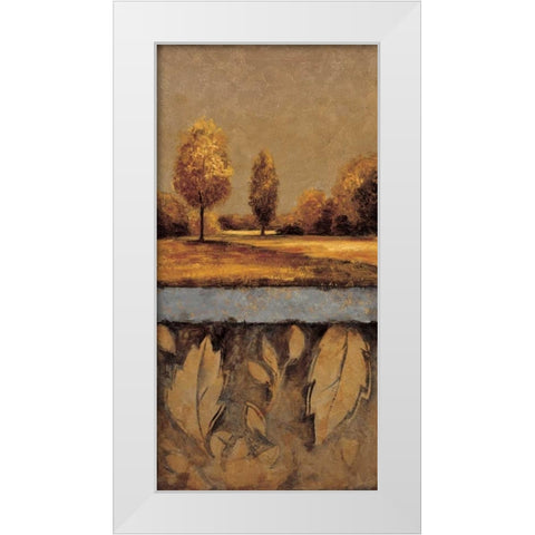 Shine On I White Modern Wood Framed Art Print by Williams, Gregory