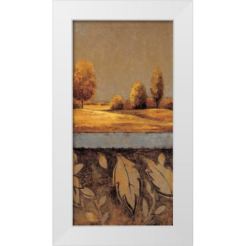 Shine On II White Modern Wood Framed Art Print by Williams, Gregory
