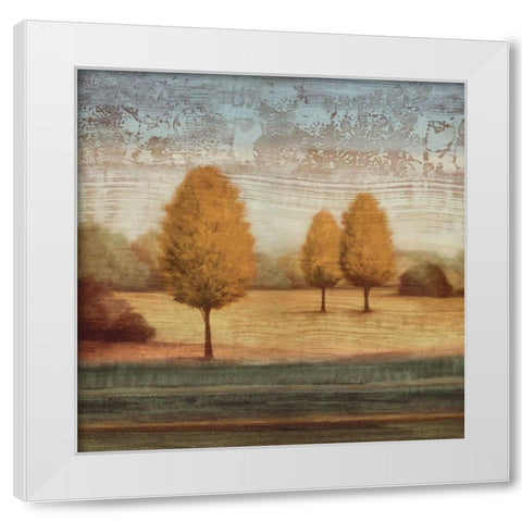 In Awe II White Modern Wood Framed Art Print by Williams, Gregory