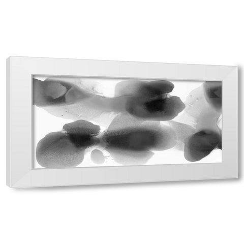 Intrinsic White Modern Wood Framed Art Print by Carlson, Hannah