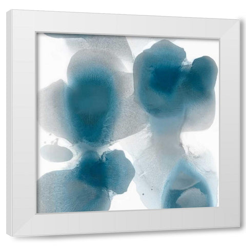 Vital I White Modern Wood Framed Art Print by Carlson, Hannah