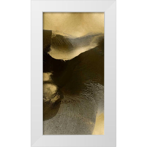 Circulate II White Modern Wood Framed Art Print by Carlson, Hannah