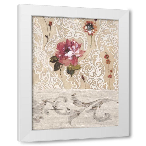 Panneau Neoclassique I White Modern Wood Framed Art Print by Simon, Helene