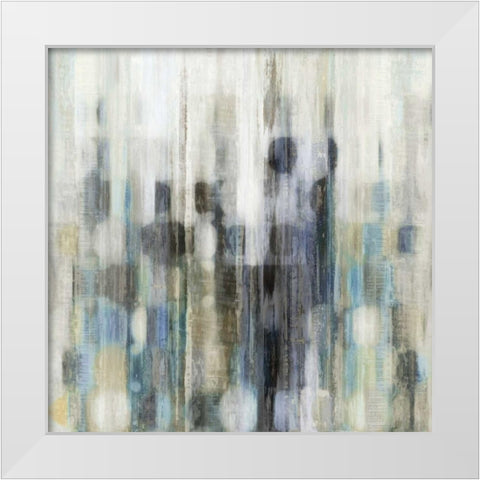 Ascending I  White Modern Wood Framed Art Print by Lockhart, Allison