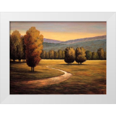 Brand New Day I White Modern Wood Framed Art Print by Leonard, Jeffrey