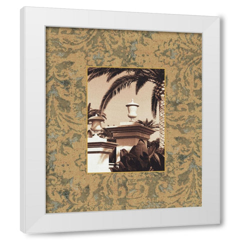 St. Regis I White Modern Wood Framed Art Print by Seba, John