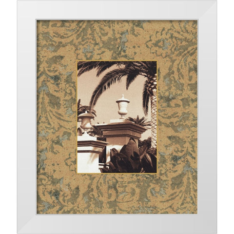 St. Regis I White Modern Wood Framed Art Print by Seba, John