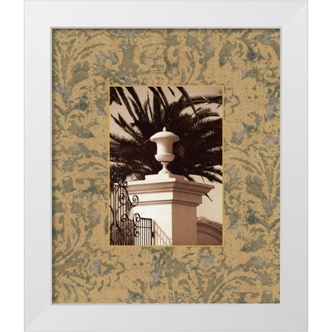 St. Regis II White Modern Wood Framed Art Print by Seba, John