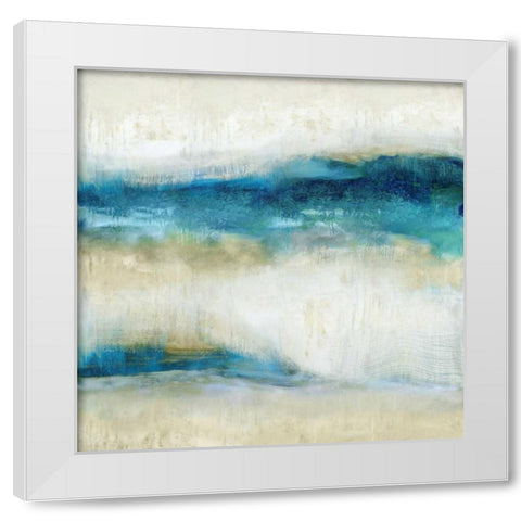 Cose to the Edge II White Modern Wood Framed Art Print by Blake, Jaden