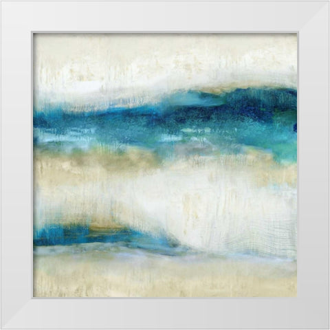 Cose to the Edge II White Modern Wood Framed Art Print by Blake, Jaden