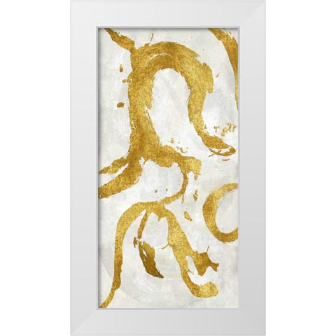 Exuberant I White Modern Wood Framed Art Print by Davila, Jordan