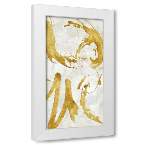 Exuberant II White Modern Wood Framed Art Print by Davila, Jordan