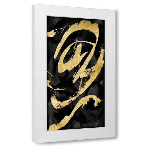 Rambunctious I White Modern Wood Framed Art Print by Davila, Jordan