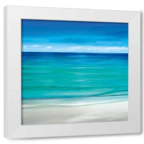 Paradise II White Modern Wood Framed Art Print by Bailey, Jennifer