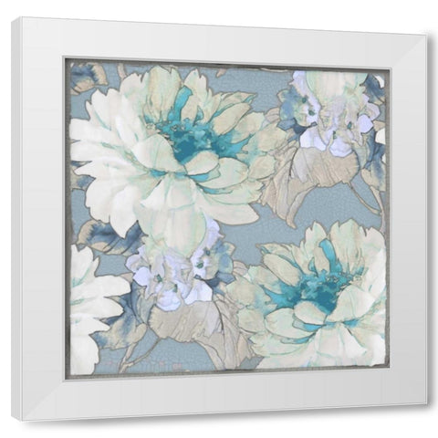 Earthly Delights I White Modern Wood Framed Art Print by Stevens, Jesse