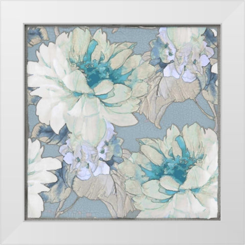 Earthly Delights I White Modern Wood Framed Art Print by Stevens, Jesse