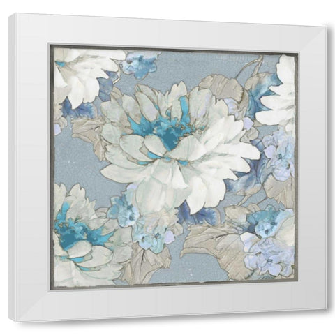 Earthly Delights II White Modern Wood Framed Art Print by Stevens, Jesse