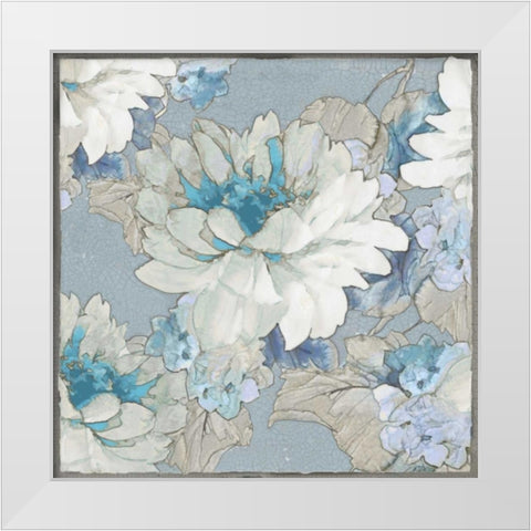 Earthly Delights II White Modern Wood Framed Art Print by Stevens, Jesse