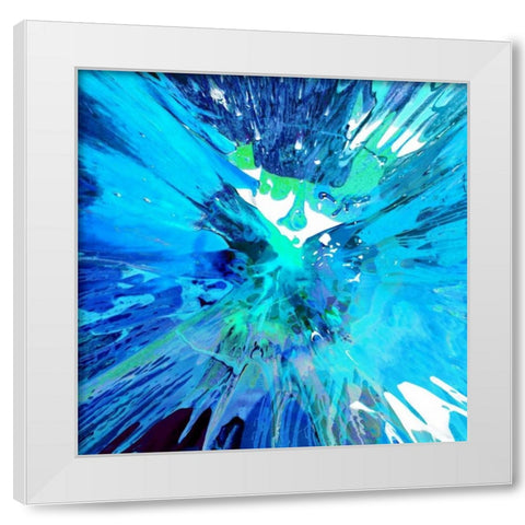 Fearless I White Modern Wood Framed Art Print by Evans, Josh