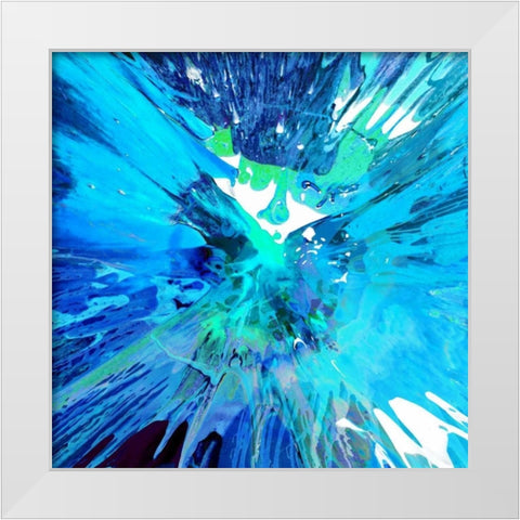 Fearless I White Modern Wood Framed Art Print by Evans, Josh