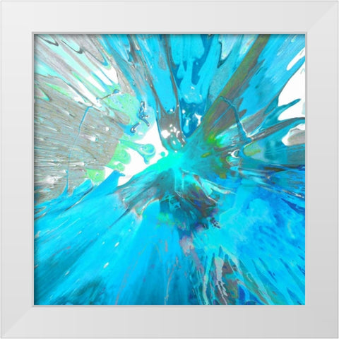 Fearless III White Modern Wood Framed Art Print by Evans, Josh