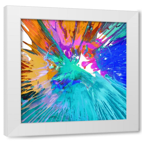 Unabashed II White Modern Wood Framed Art Print by Evans, Josh