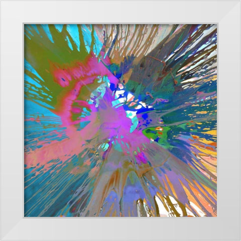 Unabashed III White Modern Wood Framed Art Print by Evans, Josh