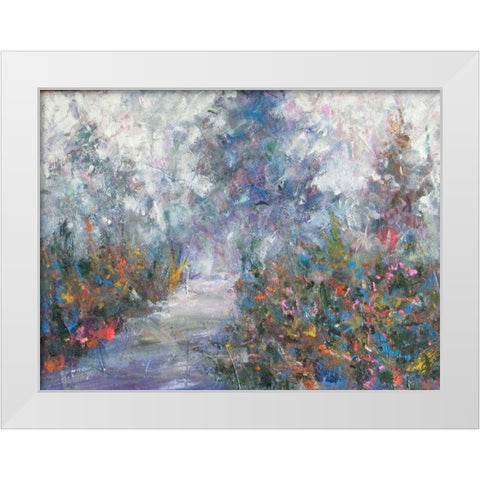 Walking Path II White Modern Wood Framed Art Print by Foster, Joseph Marshal