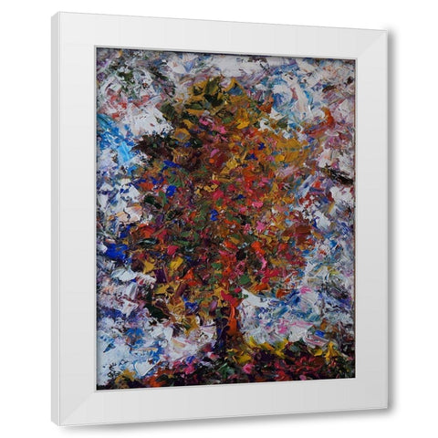 Tree I White Modern Wood Framed Art Print by Foster, Joseph Marshal