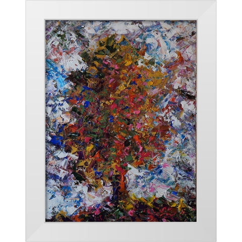 Tree I White Modern Wood Framed Art Print by Foster, Joseph Marshal